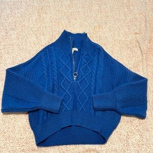 Never been worn urban quarter zip